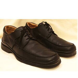 COACH Garrison Made in Italy Men's Shoes Size-10.5D Black Leather